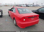 2004 Honda Civic Vp Red vin: 1HGEM22154L048160