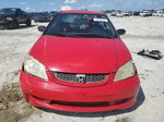 2004 Honda Civic Dx Vp Red vin: 1HGEM22164L007634