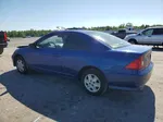 2004 Honda Civic Dx Vp Blue vin: 1HGEM22184L008123