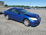 2004 Honda Civic Dx Vp Blue vin: 1HGEM22184L008123