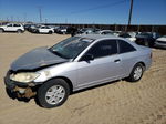 2004 Honda Civic Dx Vp Silver vin: 1HGEM22184L037976