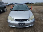 2004 Honda Civic Dx Silver vin: 1HGEM222X4L807278