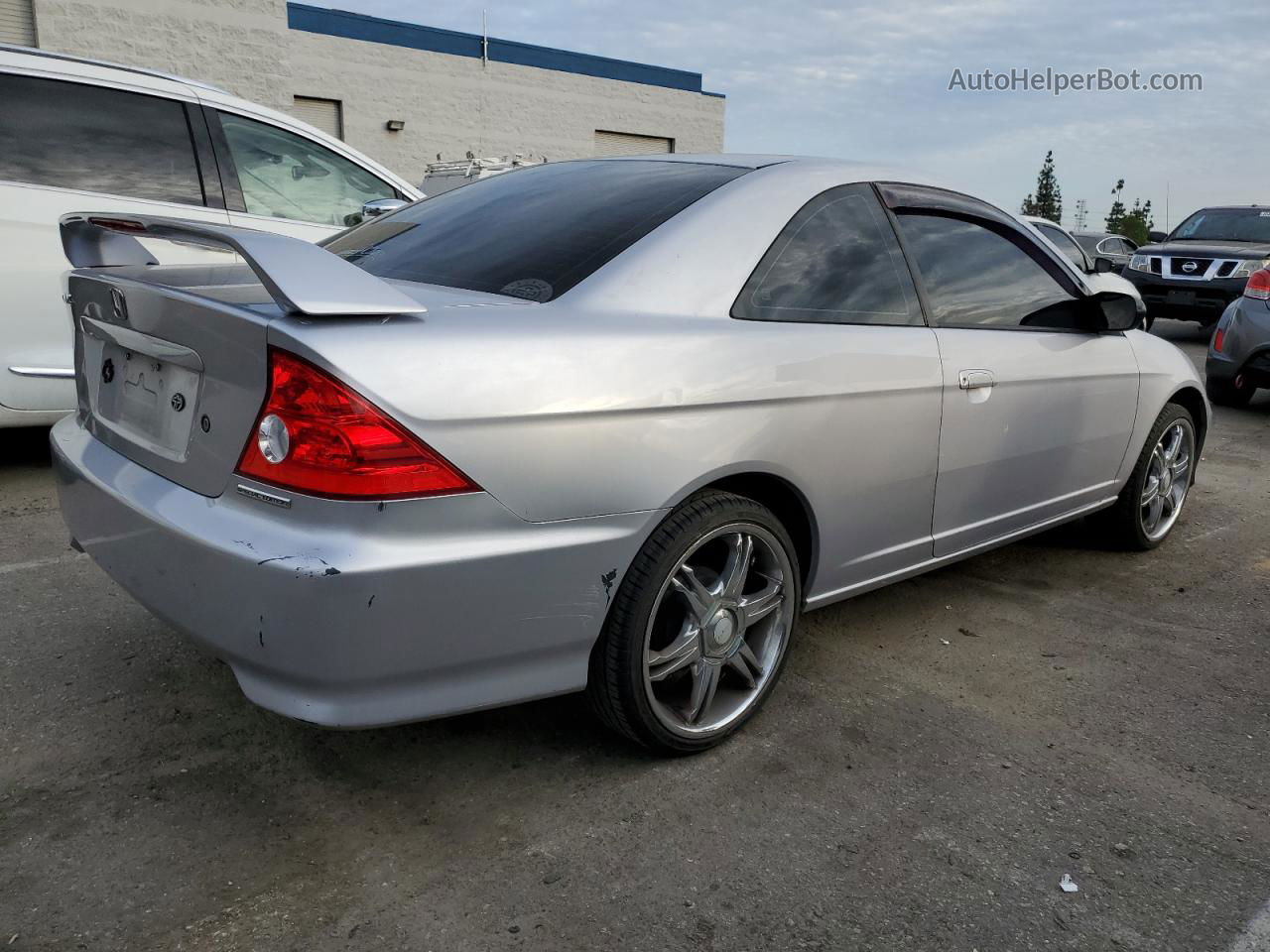 2005 Honda Civic Lx Silver vin: 1HGEM22505L067719