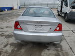 2004 Honda Civic Lx Silver vin: 1HGEM22514L059854