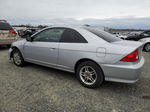 2004 Honda Civic Lx Silver vin: 1HGEM22524L044442