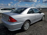 2004 Honda Civic Lx Silver vin: 1HGEM22524L801890