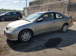 2005 Honda Civic Lx Silver vin: 1HGEM22535L012553