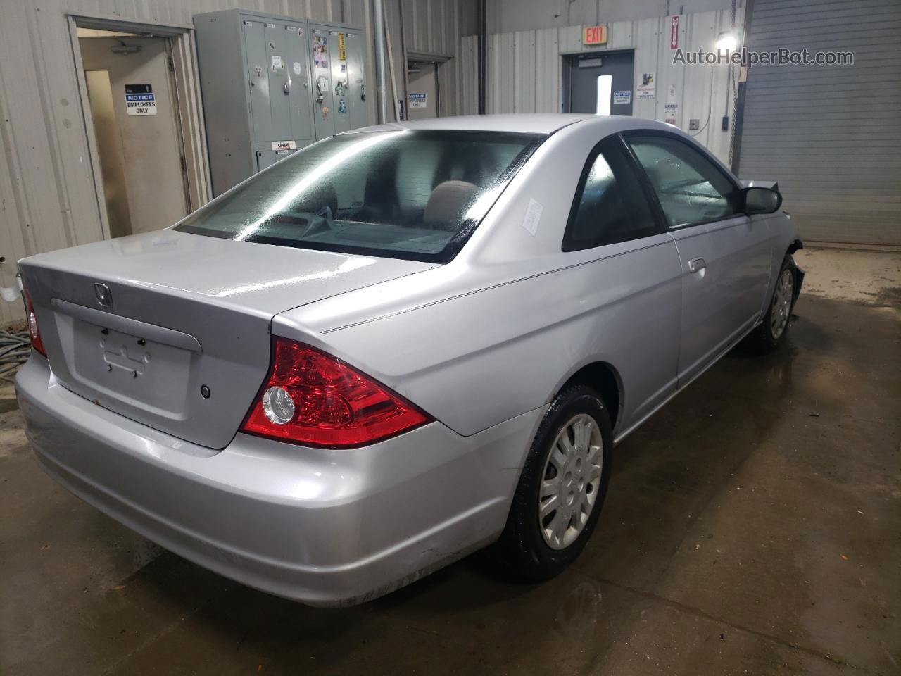 2005 Honda Civic Lx Silver vin: 1HGEM22535L021706