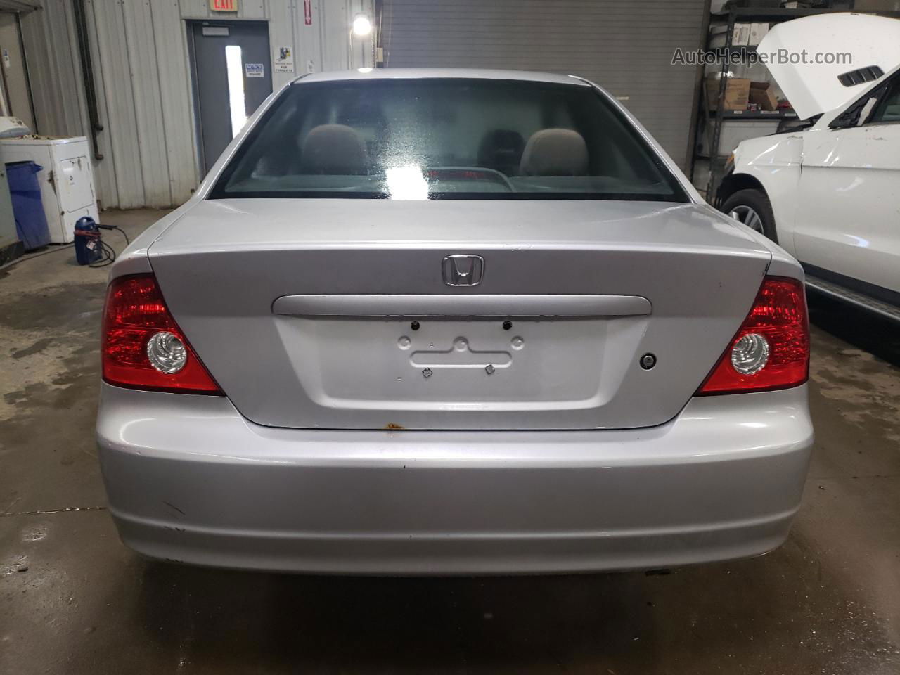 2005 Honda Civic Lx Silver vin: 1HGEM22535L021706