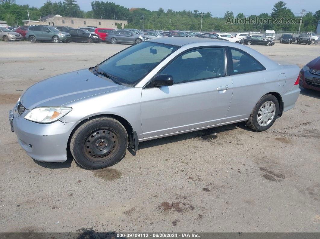 2005 Honda Civic Lx Silver vin: 1HGEM22535L055094