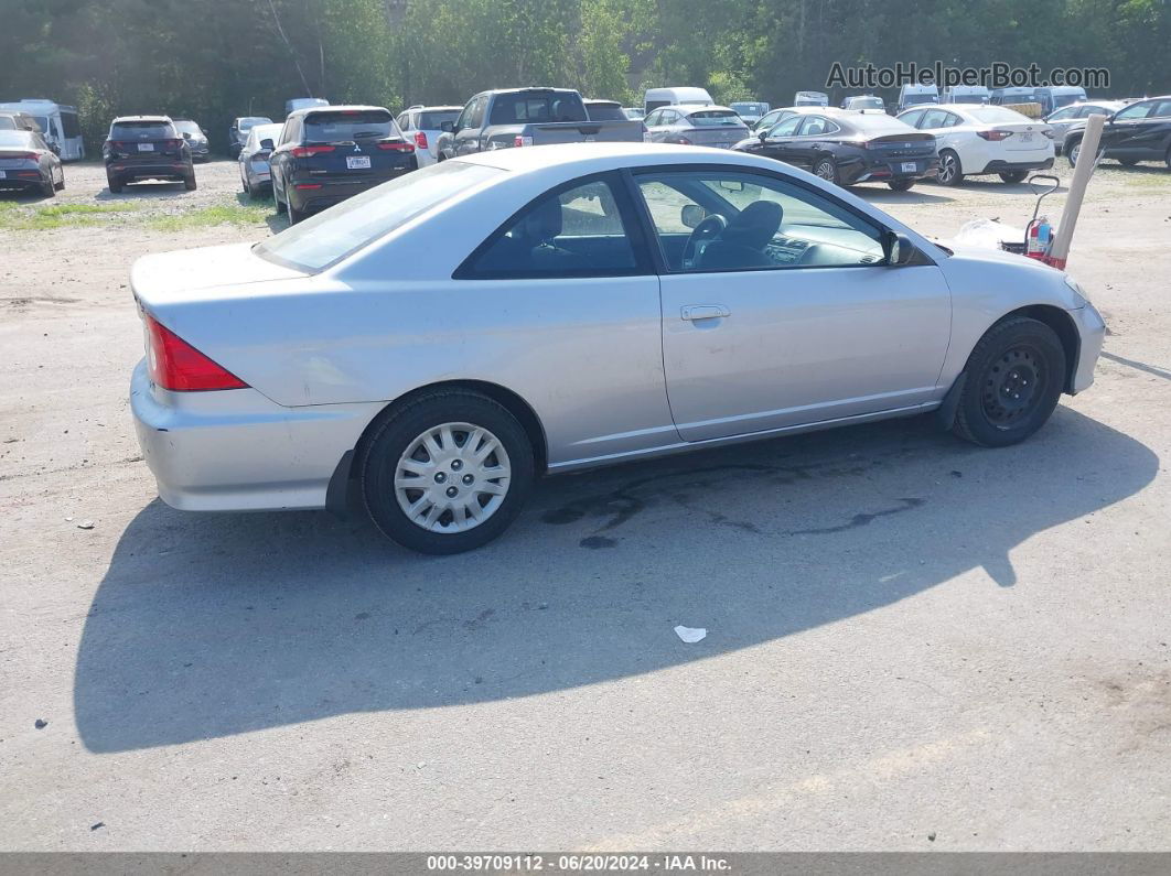 2005 Honda Civic Lx Silver vin: 1HGEM22535L055094