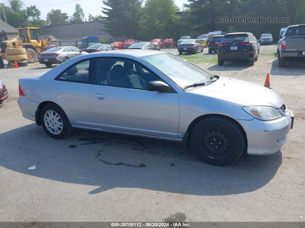 2005 Honda Civic Lx Silver vin: 1HGEM22535L055094