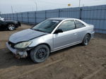 2005 Honda Civic Lx Silver vin: 1HGEM22545L045092