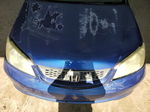 2004 Honda Civic Lx Blue vin: 1HGEM22554L057914