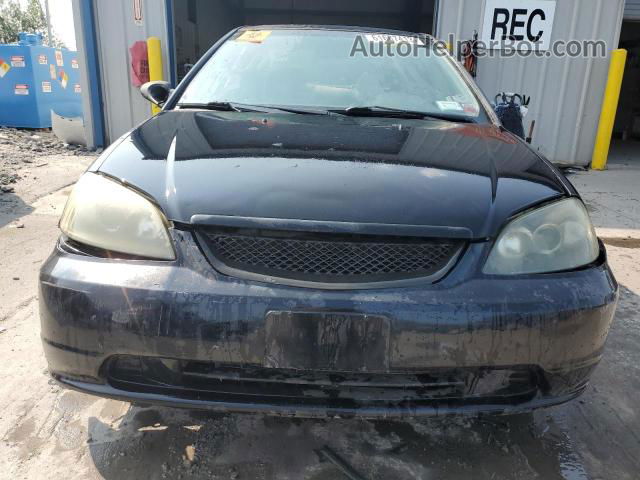 2004 Honda Civic Lx Black vin: 1HGEM22563L031210