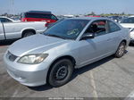 2004 Honda Civic Lx Silver vin: 1HGEM22574L010142