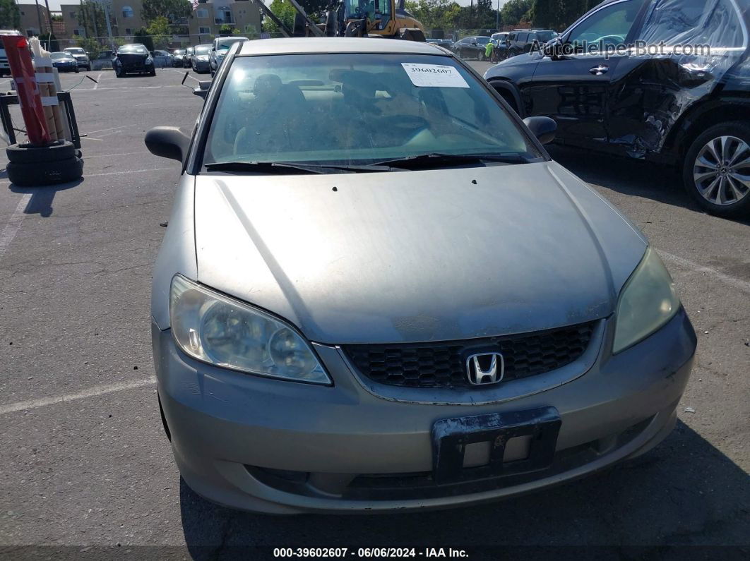 2004 Honda Civic Lx Tan vin: 1HGEM22584L019190