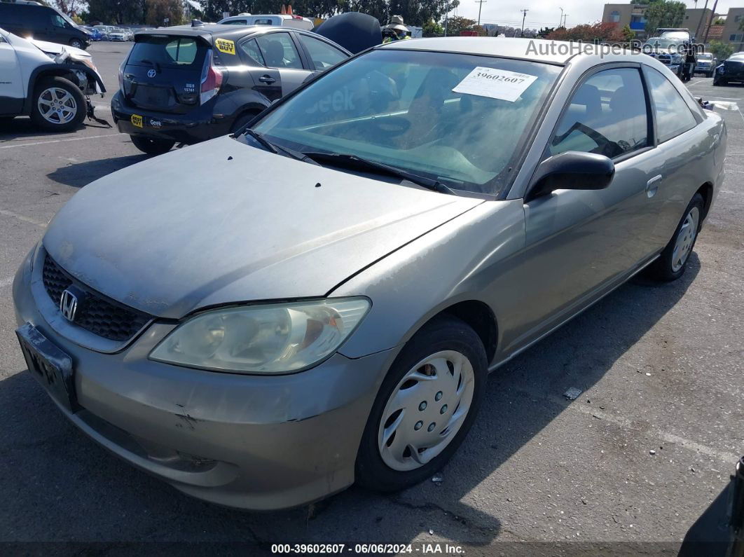 2004 Honda Civic Lx Tan vin: 1HGEM22584L019190