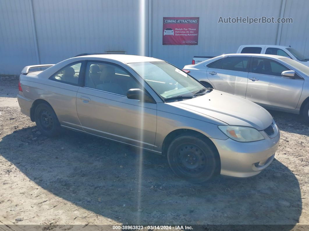 2004 Honda Civic Lx Коричневый vin: 1HGEM22614L032064