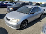 2004 Honda Civic Lx Silver vin: 1HGEM22654L003800