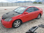 2004 Honda Civic Ex Red vin: 1HGEM22904L014133