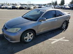 2004 Honda Civic Ex Charcoal vin: 1HGEM22904L020577