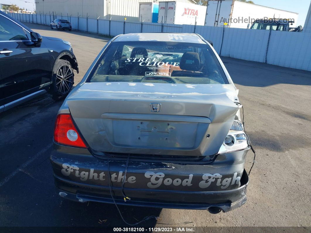 2004 Honda Civic Ex Silver vin: 1HGEM22904L064367