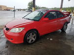 2004 Honda Civic Ex Red vin: 1HGEM22914L014514