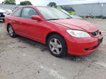 2004 Honda Civic Ex Red vin: 1HGEM22924L028681