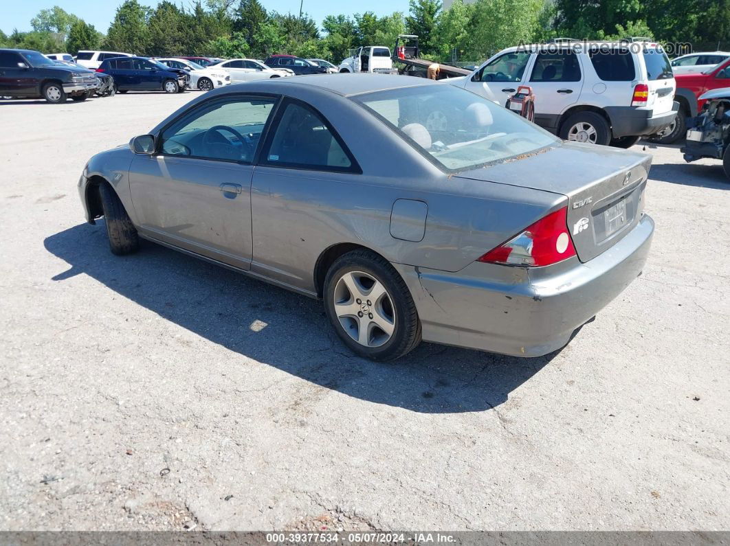 2004 Honda Civic Ex Tan vin: 1HGEM22934L014983