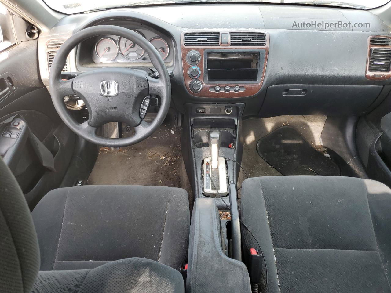 2004 Honda Civic Ex Серебряный vin: 1HGEM22944L000834