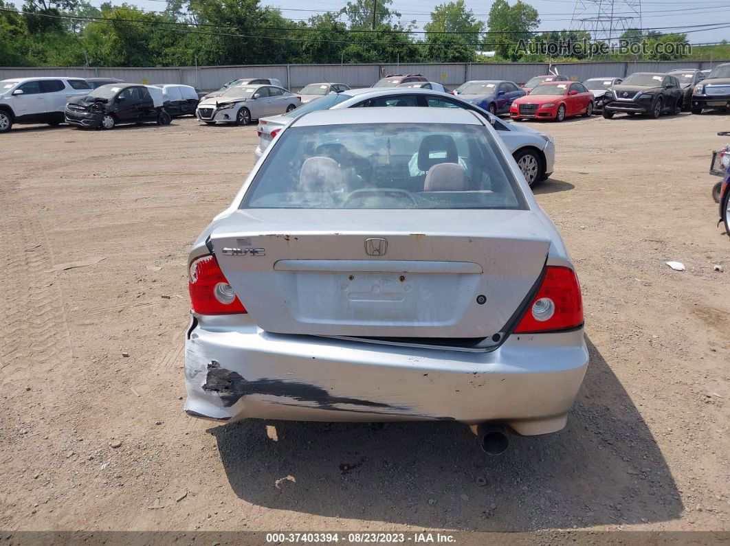 2004 Honda Civic Ex Silver vin: 1HGEM22954L031753