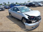 2004 Honda Civic Ex Silver vin: 1HGEM22954L031753