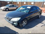 2004 Honda Civic Ex Black vin: 1HGEM22964L064437