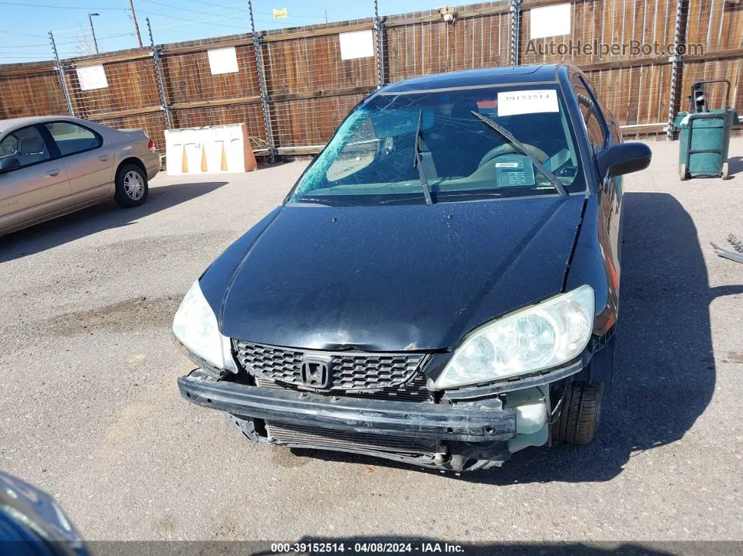 2004 Honda Civic Ex Black vin: 1HGEM22964L064437