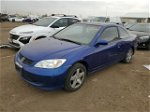 2005 Honda Civic Ex Blue vin: 1HGEM22965L032072