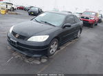 2004 Honda Civic Ex Черный vin: 1HGEM22984L063743