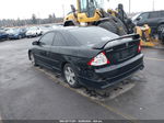 2004 Honda Civic Ex Black vin: 1HGEM22984L063743