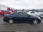 2004 Honda Civic Ex Black vin: 1HGEM22984L063743