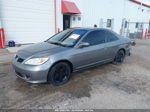 2004 Honda Civic Ex Gray vin: 1HGEM22984L063838