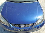 2004 Honda Civic Ex Blue vin: 1HGEM229X4L061962