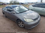 2005 Honda Civic Ex Gray vin: 1HGEM229X5L026257