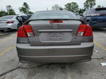 2005 Honda Civic Lx Gray vin: 1HGES15505L000145