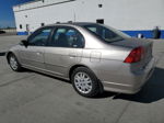 2004 Honda Civic Lx Tan vin: 1HGES15564L023864