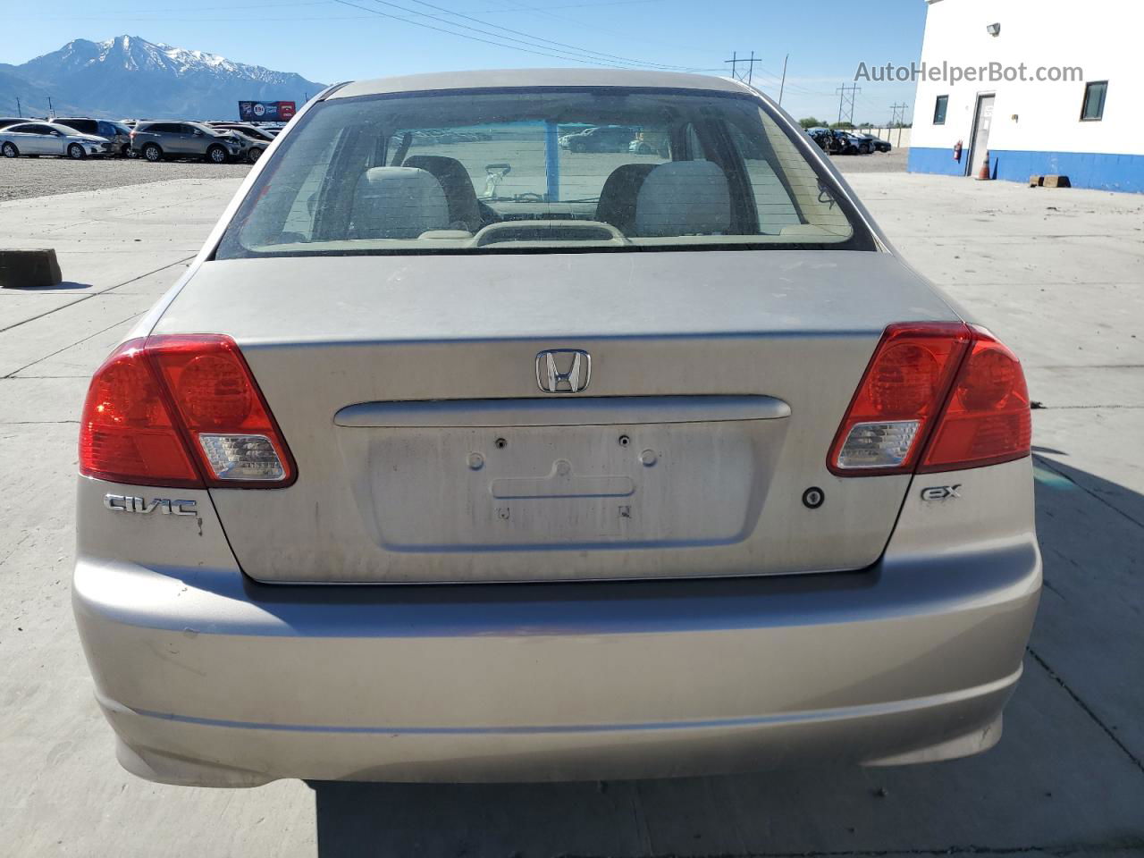 2004 Honda Civic Lx Tan vin: 1HGES15564L023864