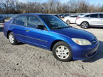 2004 Honda Civic Dx Vp Синий vin: 1HGES16304L015482