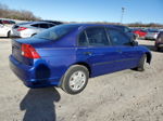 2004 Honda Civic Dx Vp Blue vin: 1HGES16304L015482