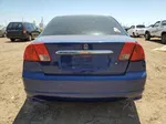 2004 Honda Civic Dx Vp Blue vin: 1HGES16304L015613