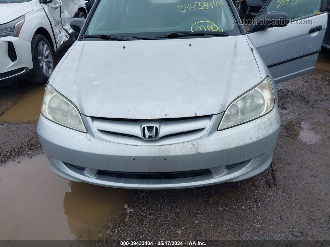 2004 Honda Civic Vp Silver vin: 1HGES16304L023064