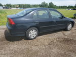 2005 Honda Civic Dx Vp Black vin: 1HGES16305L018030